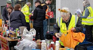 Food Festival volunteers urge residents to help Nantwich Foodbank