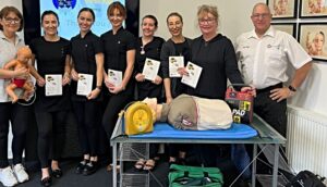 Busy Nantwich beauty salon carries out First Aid training