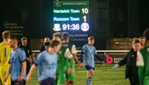 Nantwich Town hit TEN against Runcorn in biggest ever win