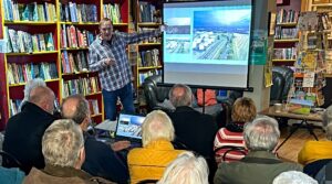 Drone expert unveils aerial photography book at Nantwich event