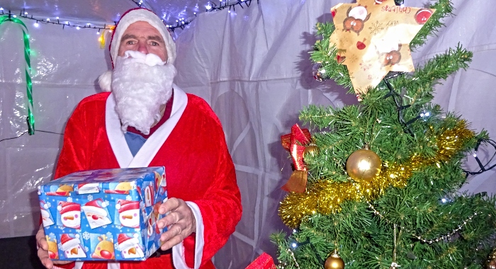 Santa Claus in his Grotto - Holly Fair Wells Green