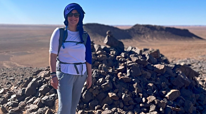 Sarah Iggo in the Sahara Desert (1)