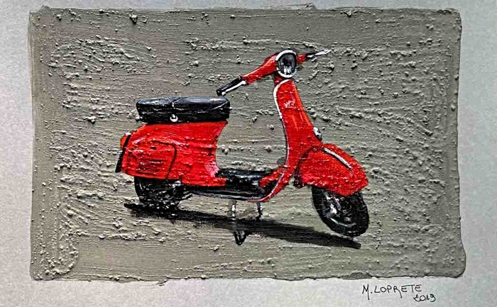Scooter M Loprete - Italian Art exhibition