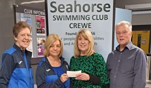 Money raised in memory of Seahorse Swimming Club founder