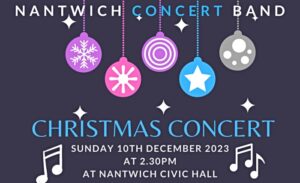 Nantwich Concert Band to stage December 10 performance