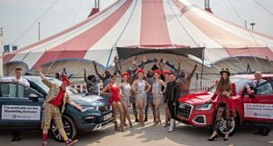 Swansway Motor Group raises £6,675 for Circus Starr