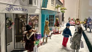 Nantwich gets festive with Christmas shop window displays