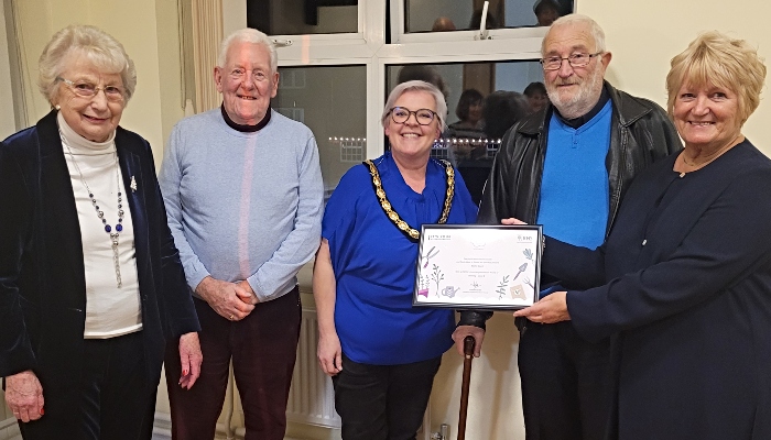 Beatty Court award from North West in Bloom