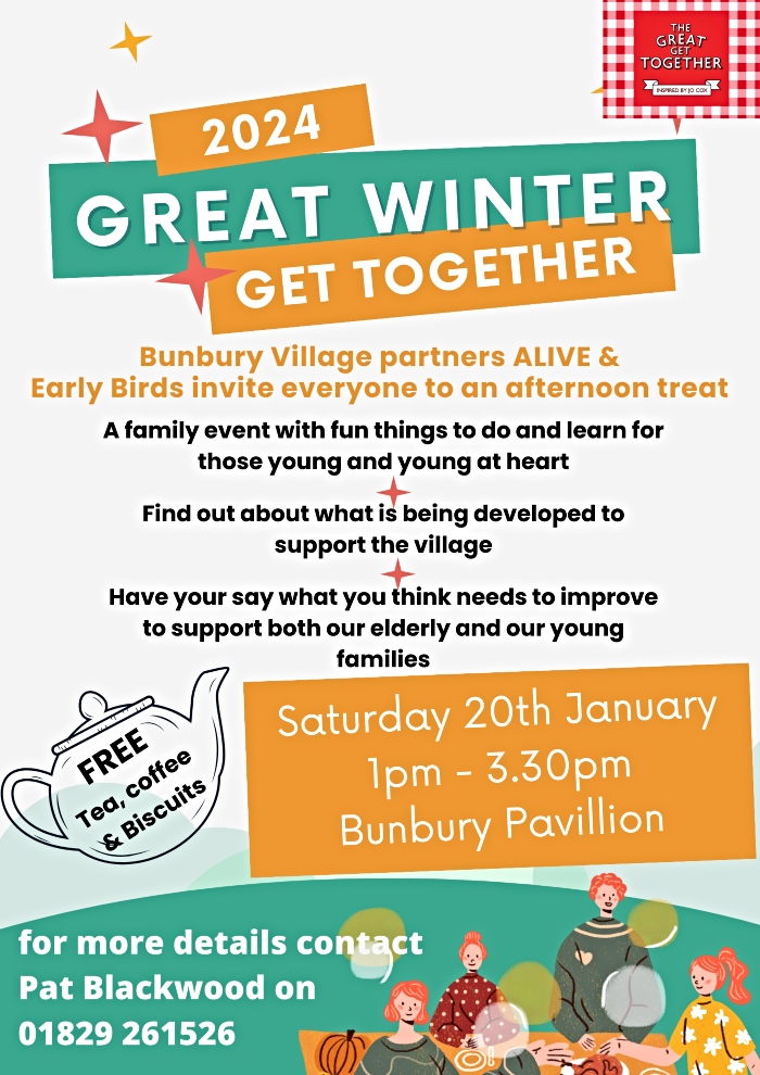 Bunbury Get Together poster - Winter