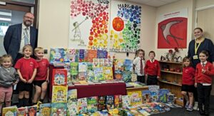 Nantwich pupils boosted by Community Book Pledge donation