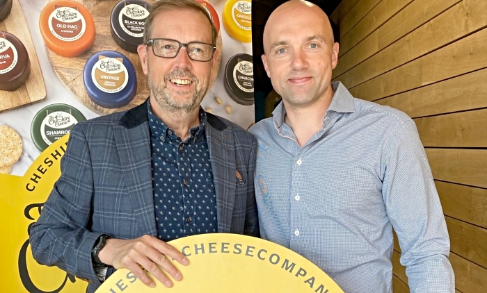 L-R Simon Spurrell and George Heler - Cheshire Cheese Company
