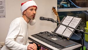 Musicians promote Christmas album in aid of local charity