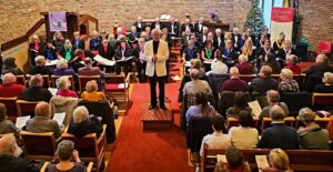Wistaston Singers perform at Christmas Carol concert