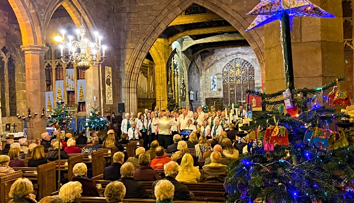 Publicity photo - a choir performs at St Mary's Acton (1)