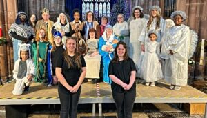 Crib Service enjoyed by visitors at St Mary’s Nantwich