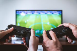 How does UK’s gaming industry compare to the world?