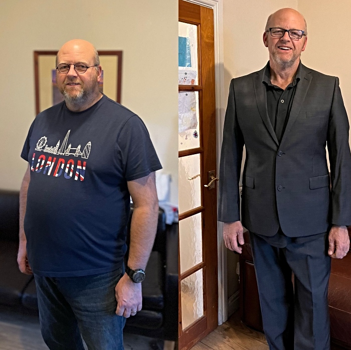 Andy Capes - truck driver weight loss - in story pic