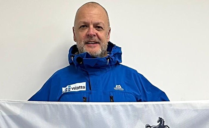 Phil Gray trek across Arctic - Watts managing director