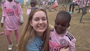 Charlotte Hope in Kenya