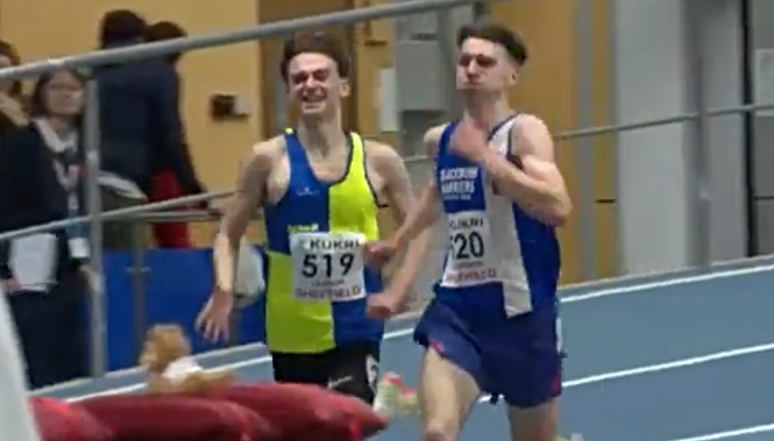 Nantwich student crowned national indoor 1,500m champion