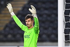 Nantwich Town goalkeeper Ben Garratt steps away from football