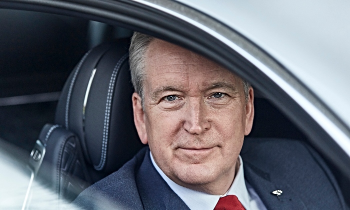 Adrian Hallmark - CEO Bentley Motors - steps down in March 2024