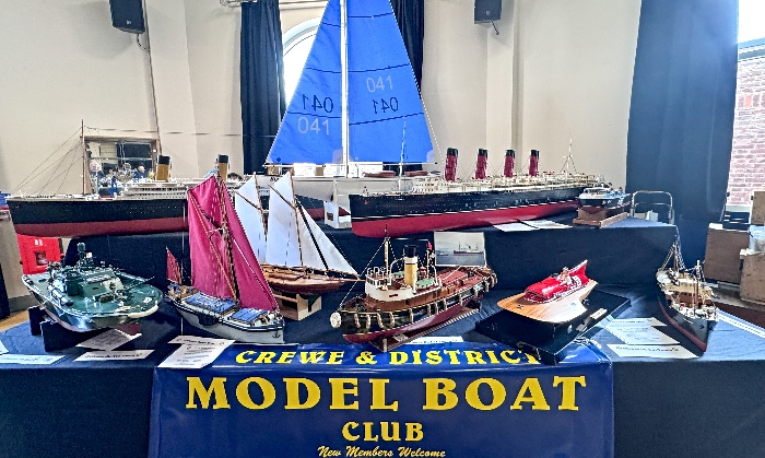 Display by Crewe & District Model Boat Club (1)
