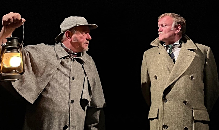 drama - Don Hirst (left) as Sherlock Holmes and Andy Leach (right) as Doctor Watson (1)