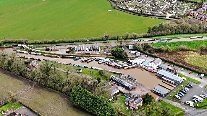 Nantwich Canal Centre and surrounding areas - March 2024