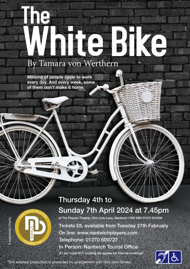 The White Bike by Tamara von Werthern - publicity poster