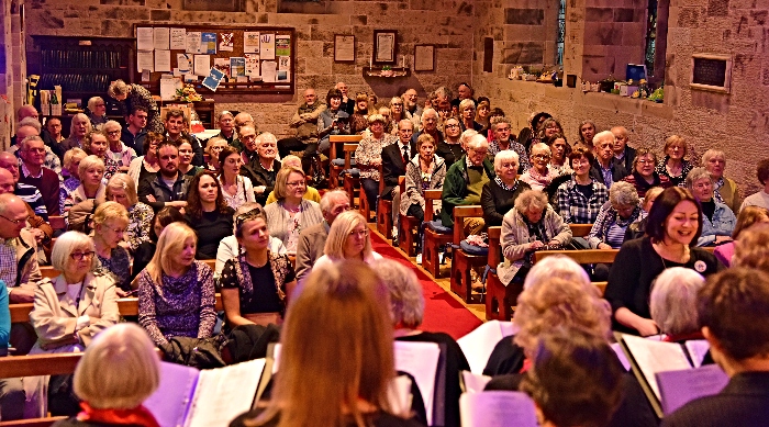 A full house at St Oswalds for The Funky Choir performance (1)