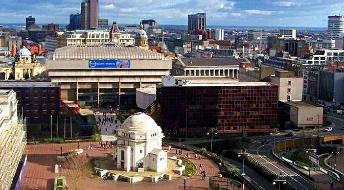 Birmingham skyline - pic under creative commons by aken by Andy G from the Roue De Paris