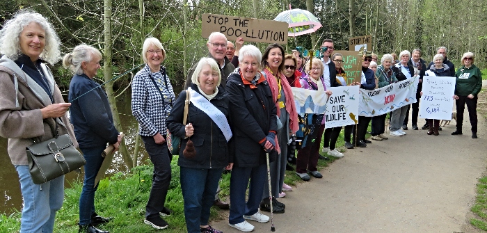 Clean Rivers 2 - River Weaver campaigners
