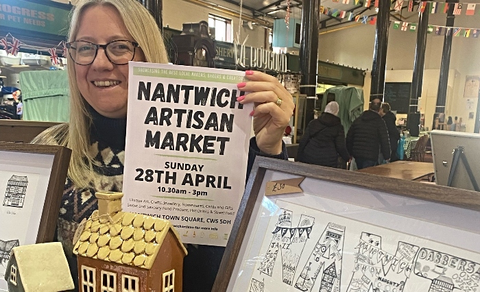 Nantwich Artisan Market - Sue's Watercolours