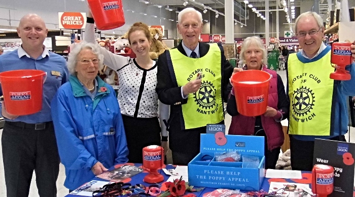 Nantwich Rotary fundraisers