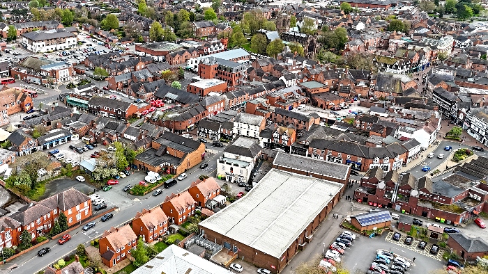 Nantwich town centre - April 2024