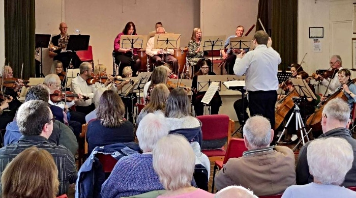 South Cheshire Orchestra perform at Wistaston Memorial Hall