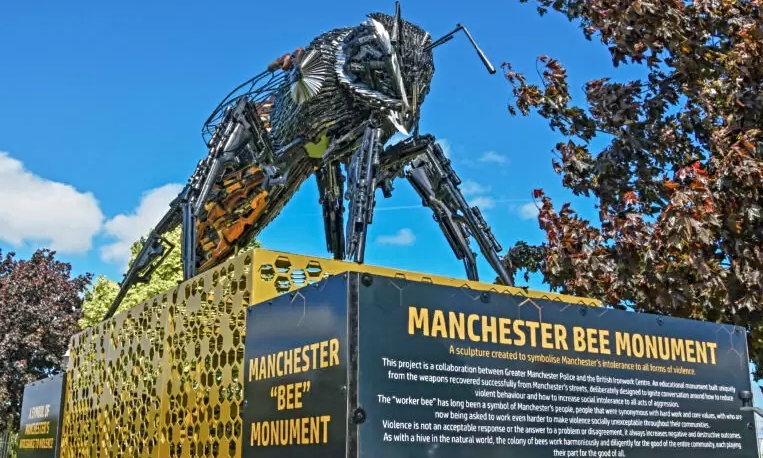Anti-Violence Bee monument (1)