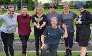 Nantwich Walking Football Ladies scoop silver cup