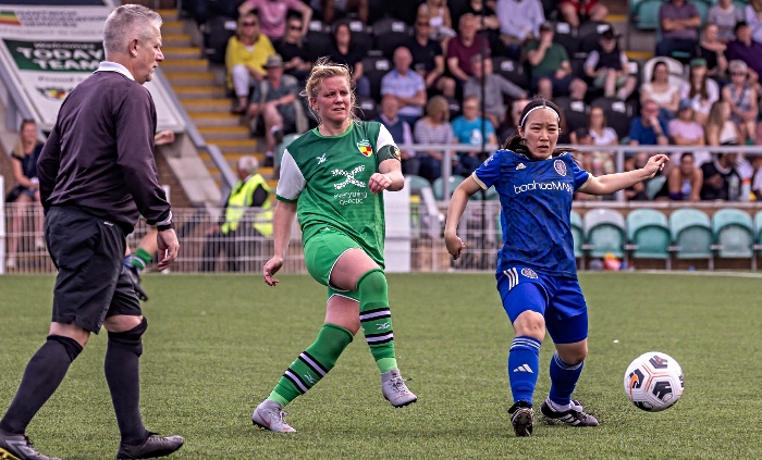 Nantwich Women cup final against Macclesfield