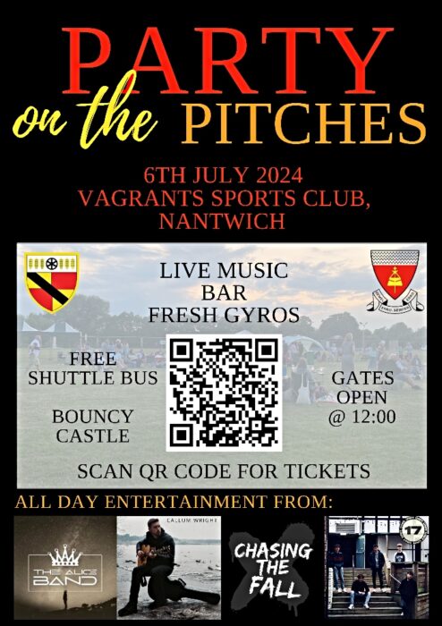 Party on the Pitches poster