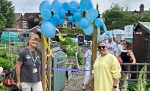 Care firm provides boost for Nantwich Community Garden