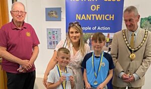 Nantwich primary school pupils scoop art and handwriting awards