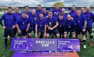 Memorial Nantwich football match raises £11K for cancer charity