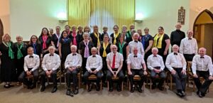Wistaston Singers group photo during the interval