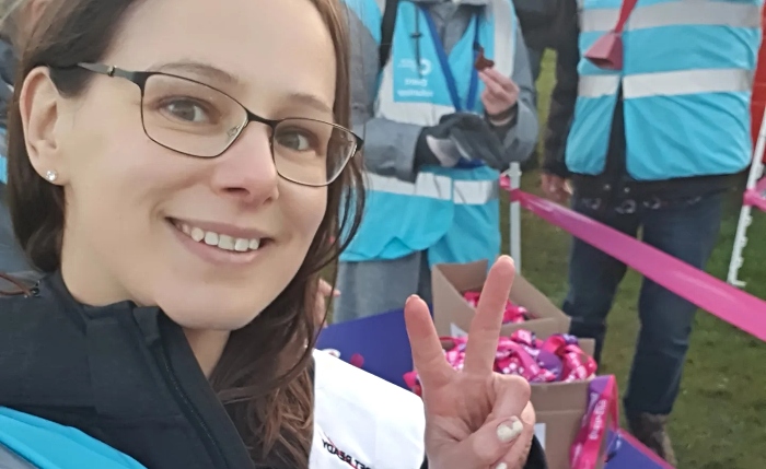 Anya Hynes - race for life and Ms Great Britain