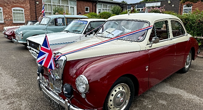 Classic cars on display - Fete