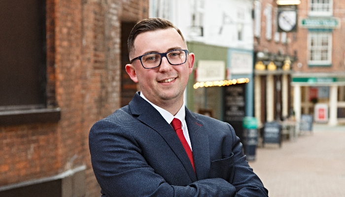 Connor Naismith - Labour candidate for Crewe and Nantwich