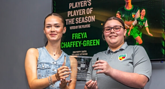 Freya Chaffey-Green - NTFC Women's awards 3