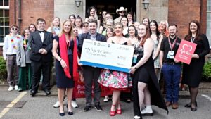 Reaseheath students hand over £20,000 from fundraising